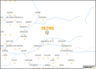 map of Meziad