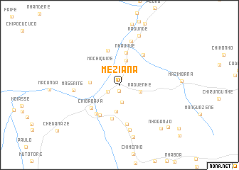 map of Meziana