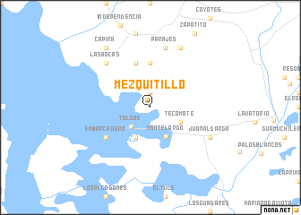 map of Mezquitillo
