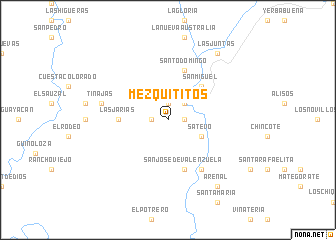 map of Mezquititos