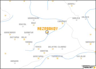 map of Mezraaköy