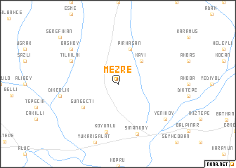 map of Mezre