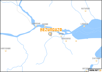 map of Mezunguza