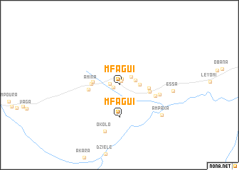map of Mfagui