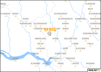 map of Mfang