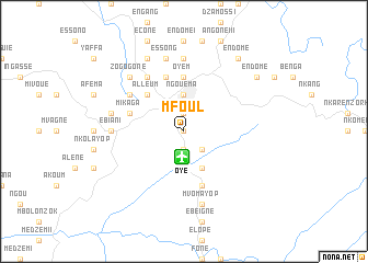 map of Mfoul