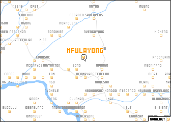 map of Mfulayong