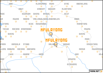 map of Mfulayong