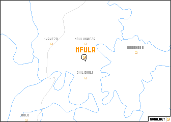 map of Mfula