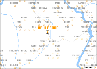 map of Mfulesong