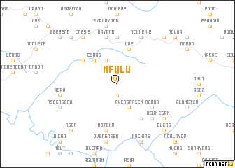 map of Mfulu