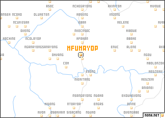 map of Mfumayop