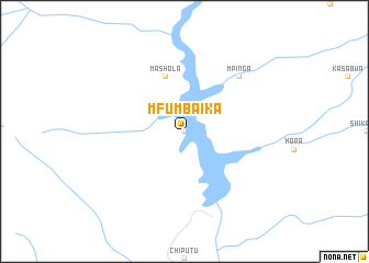 map of Mfumbaika