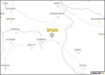 map of Mfuni