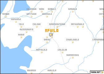 map of Mfwila