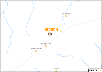 map of Mgandu