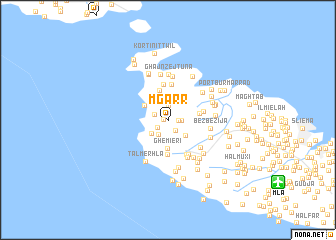 map of Mġarr