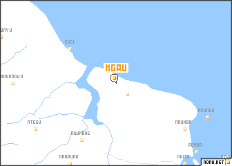 map of Mgau