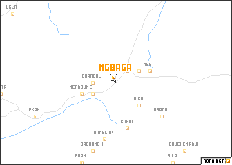 map of Mgbaga