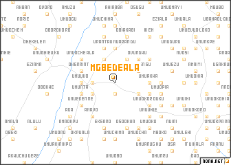 map of Mgbede Ala
