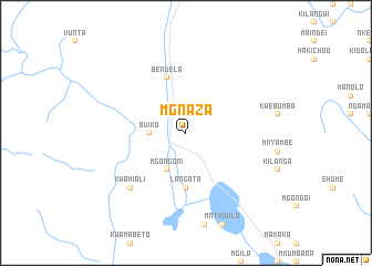map of Mgnaza