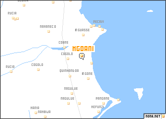 map of Mgoani