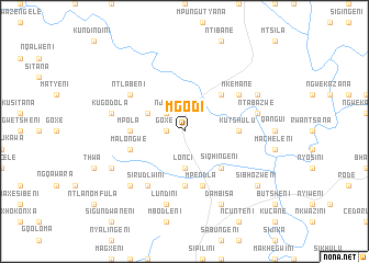 map of Mgodi