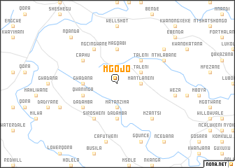 map of Mgojo