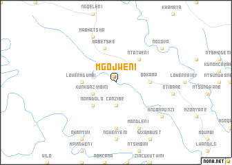 map of Mgojweni