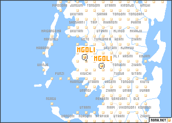 map of Mgoli