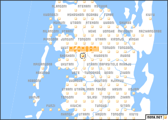 map of Mgombani