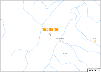 map of Mgombasi