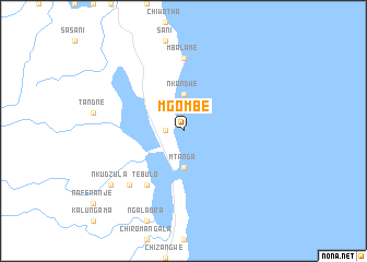 map of Mgombe