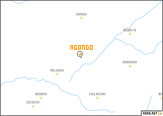 map of Mgondo