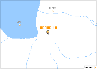 map of Mgongila