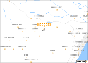 map of Mgoqozi