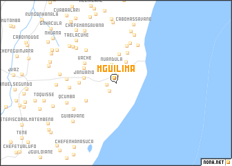 map of M. Guilima