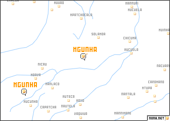 map of Mgunha