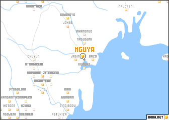 map of Mguya