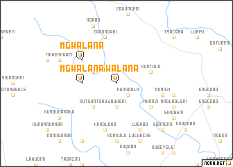 map of Mgwalana