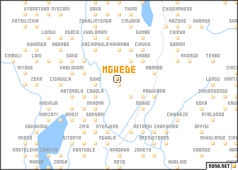 map of Mgwede