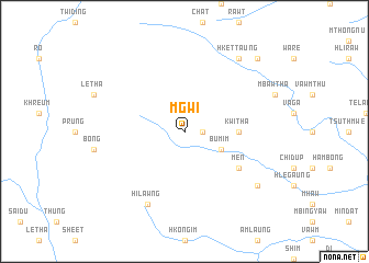 map of Mgwi