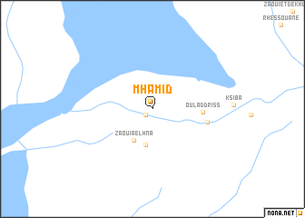 map of Mhamid