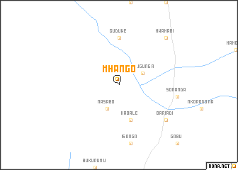 map of Mhango