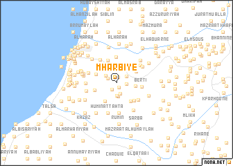 map of Mhârbîyé