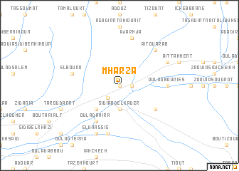 map of Mharza