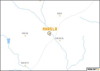 map of Mhasla