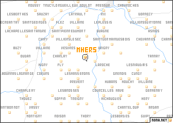 map of Mhers