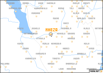 map of Mheza