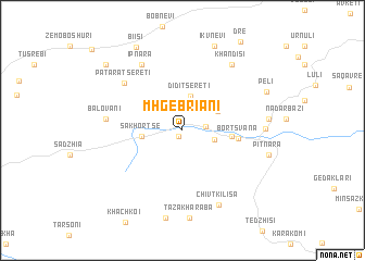 map of Mhgebriani